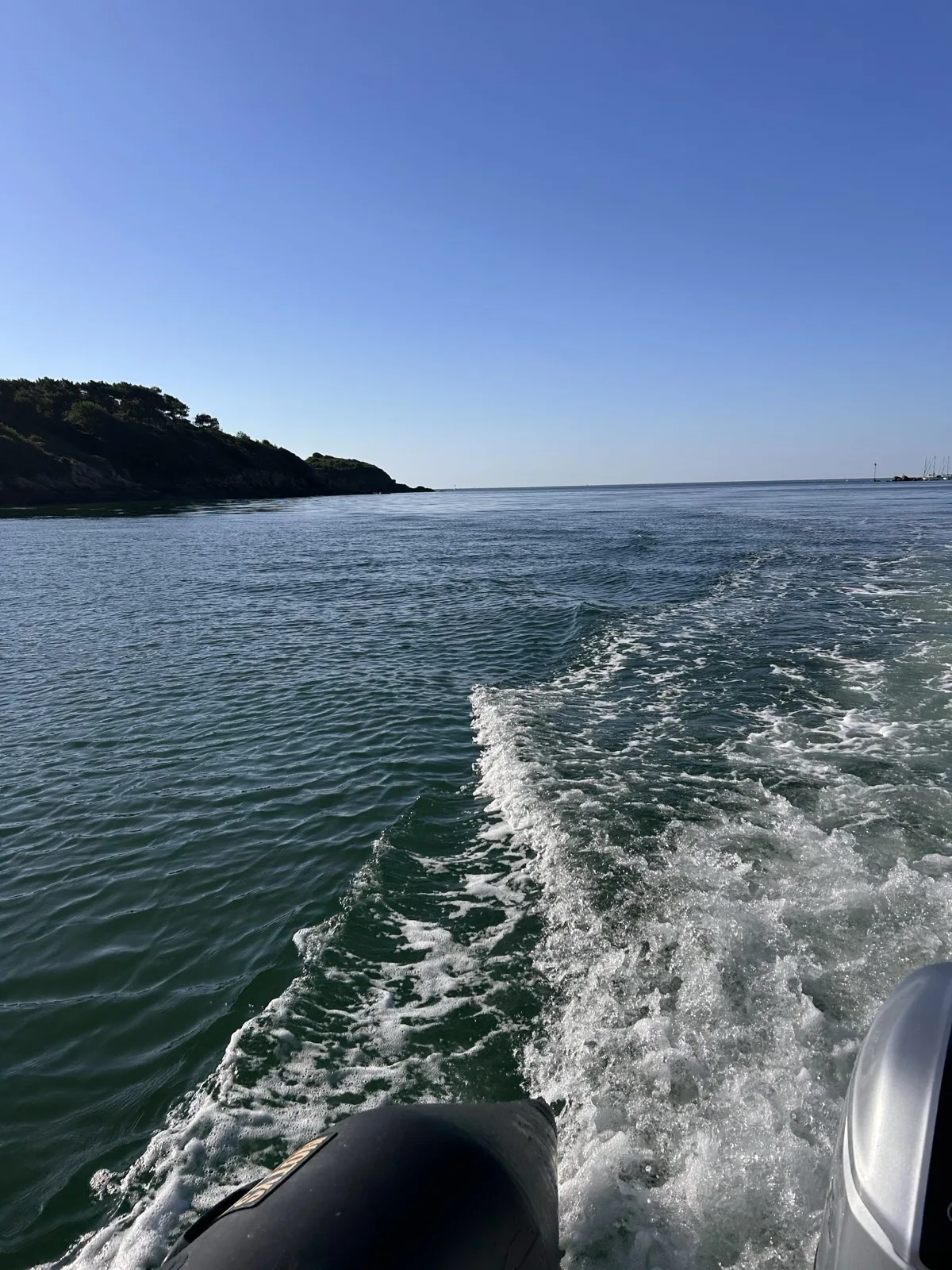 Bateau H'Cap Ouest en mer